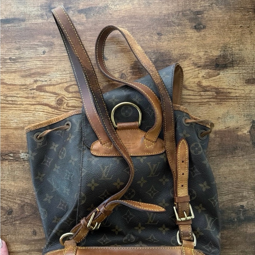 Brown Monogram Backpack - image 10